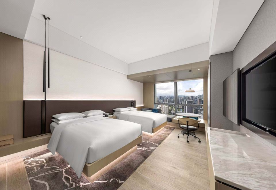 行政城景雙床房