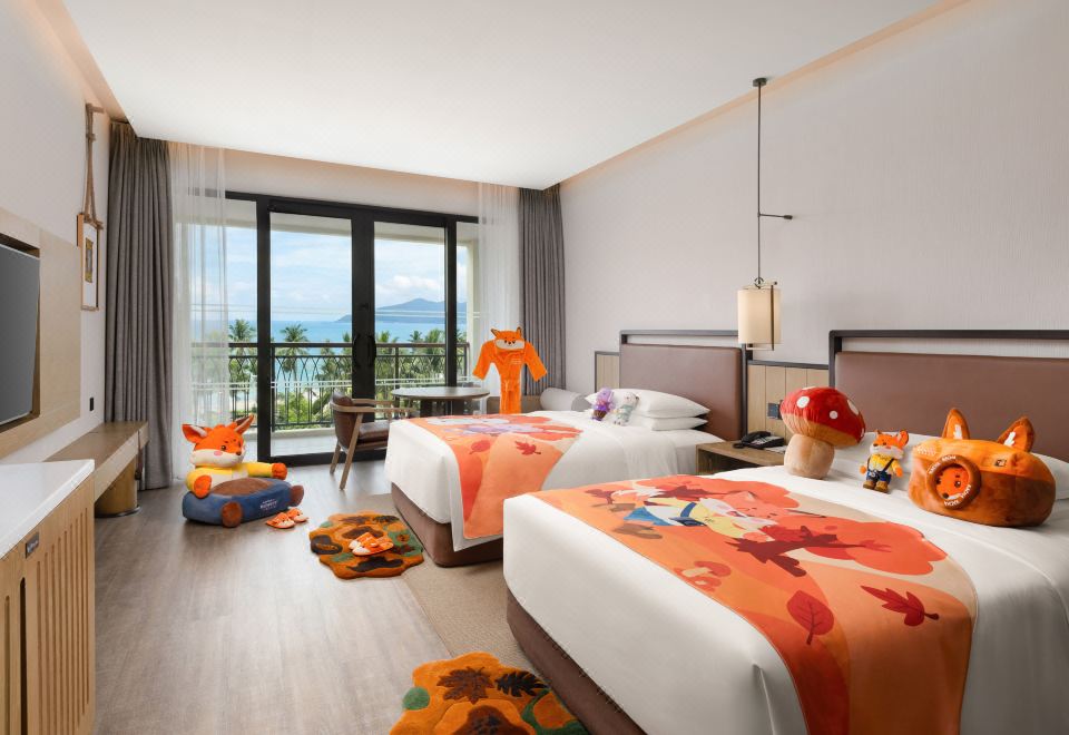 豪华海景双床房 I 豪友团亲子主题