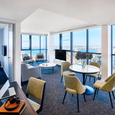2 Bedroom Corner Harbour View Suite Meriton Suites North Sydney Promo Code