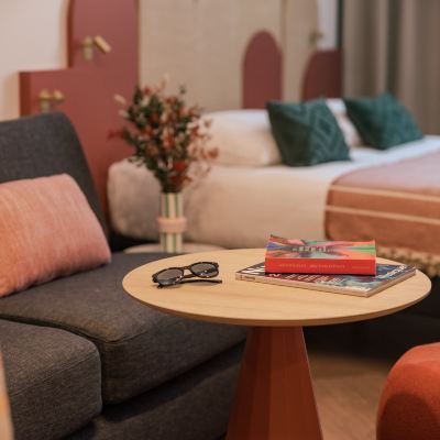 Family Room With Double Bed And Sofa Bed Ibis Styles Sevilla Santa Justa Promo Code