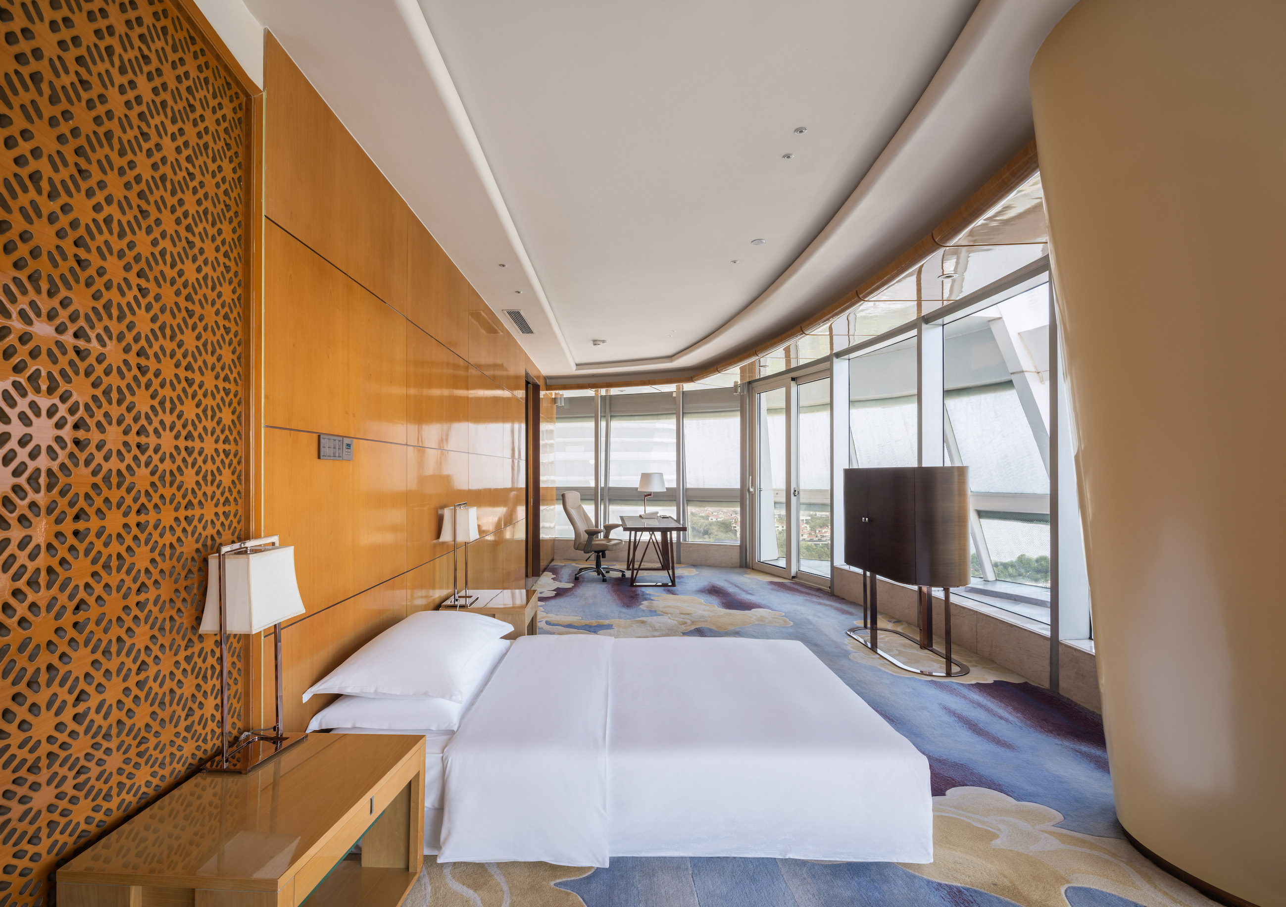 太湖日出·270°一线湖景广角双床套房（俯瞰太湖）