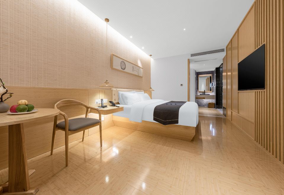 咏兰居大床房 | 智能投屏 | 释压床垫