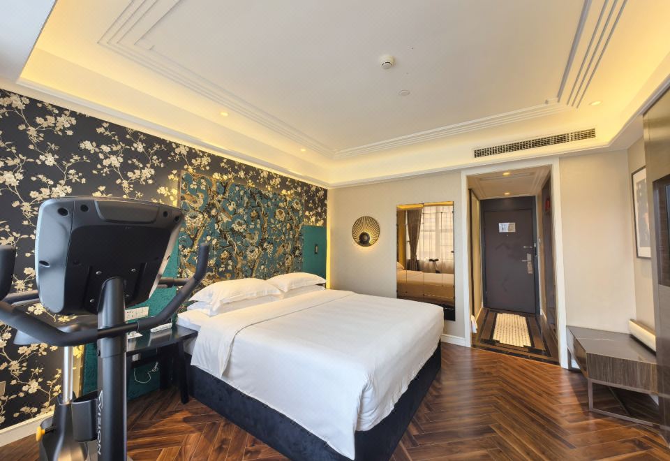 風雅健養大床房（海派風格+動感單車+助眠床品）