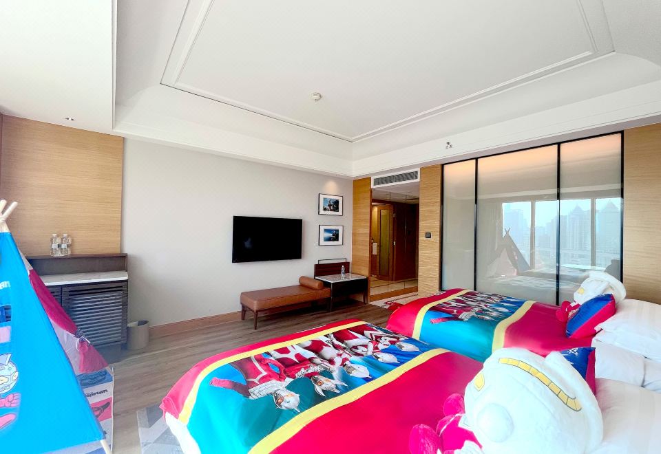 奧特曼主題雙床房