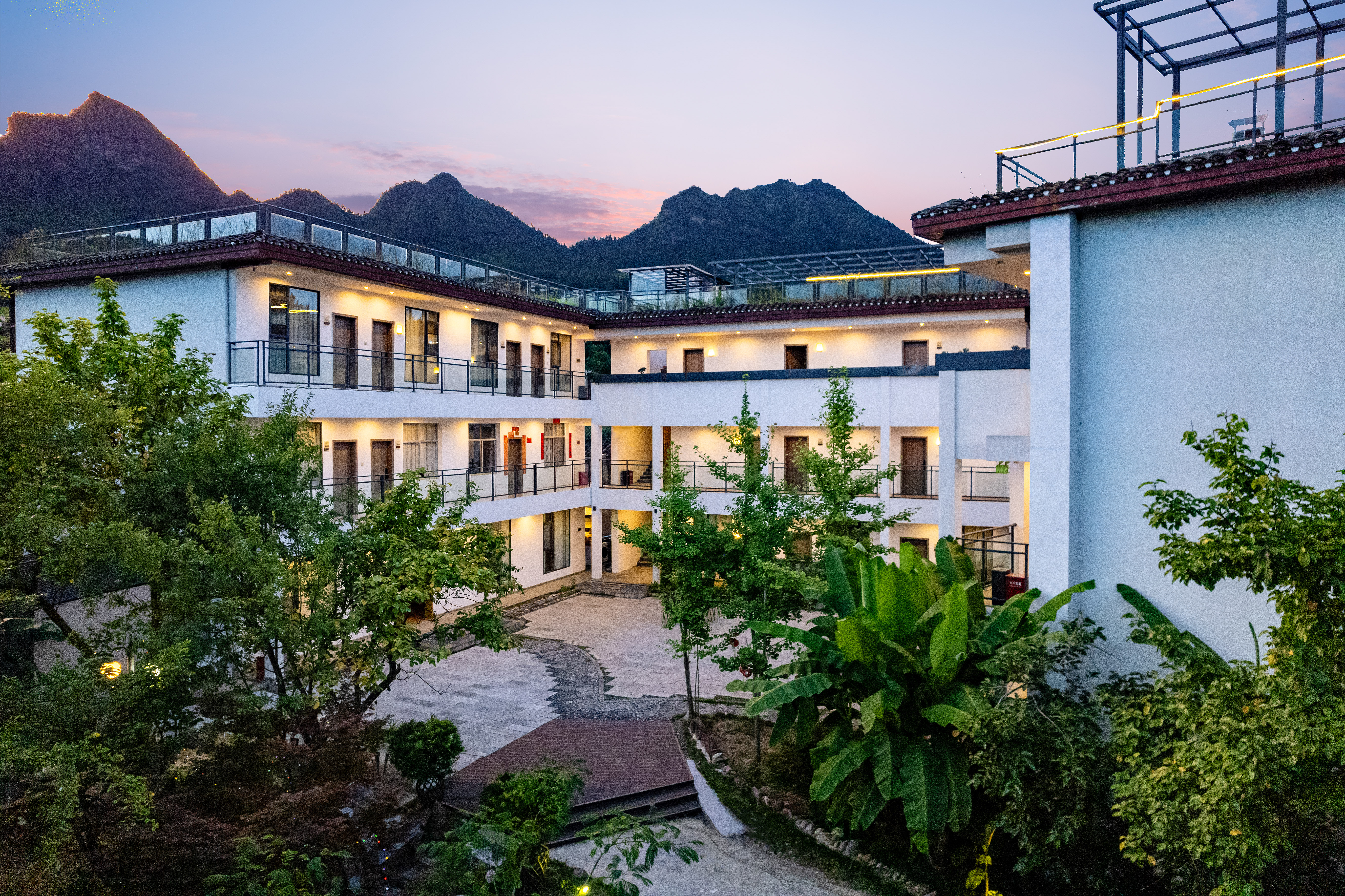 翠嶺.冬雪.鄉村田園山景童趣親子榻榻米套房