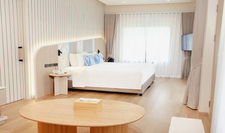 ห้องวิลล่าริมชายหาด