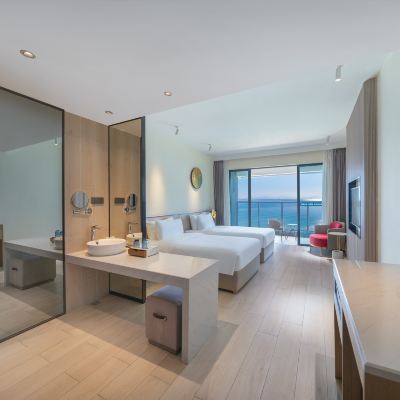 至尊海景雙床房（180°海景） 惠東雙月灣華美達酒店優惠