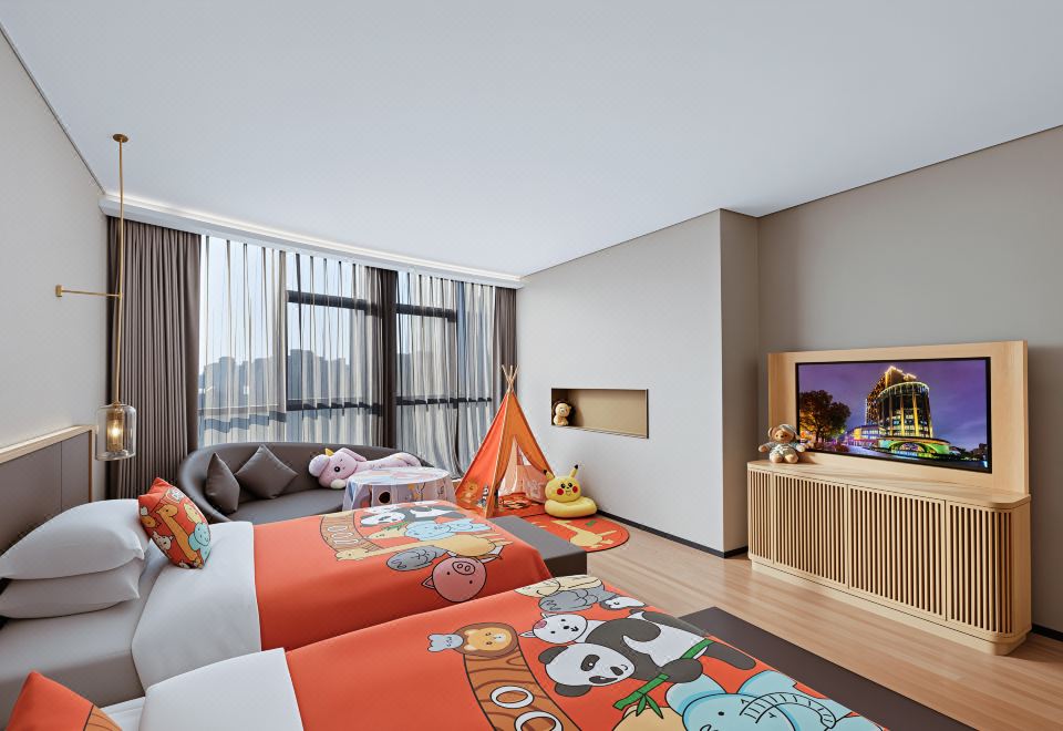 動物園主題親子房