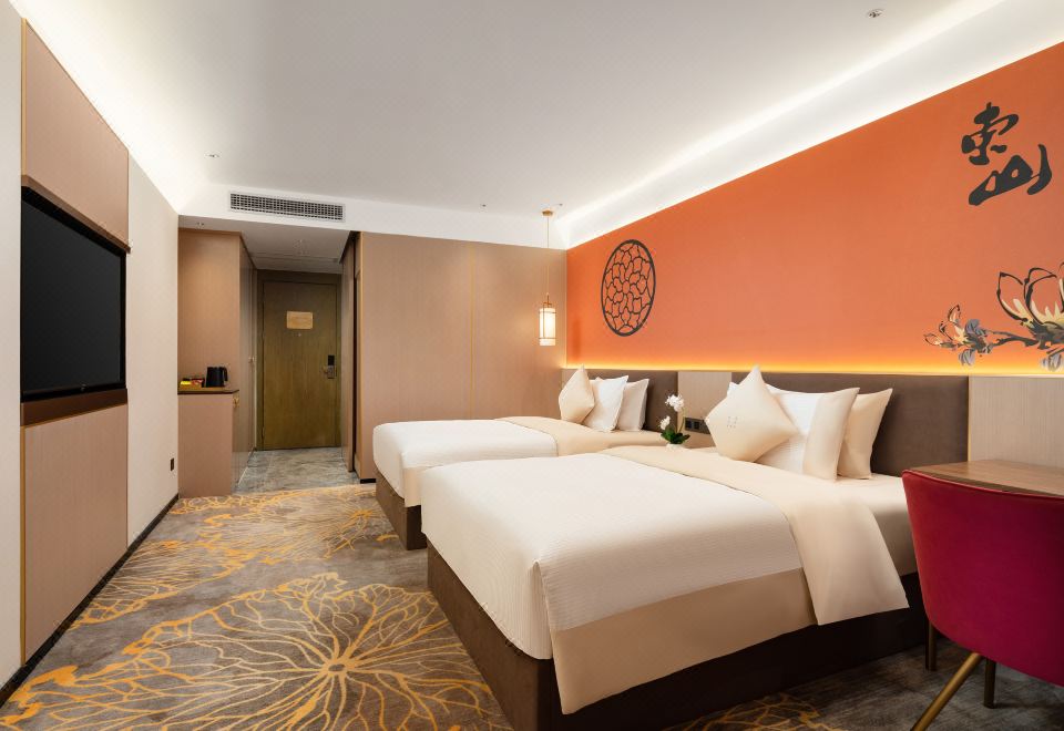 尊贵双床房（电视投屏+蒸汽眼罩）