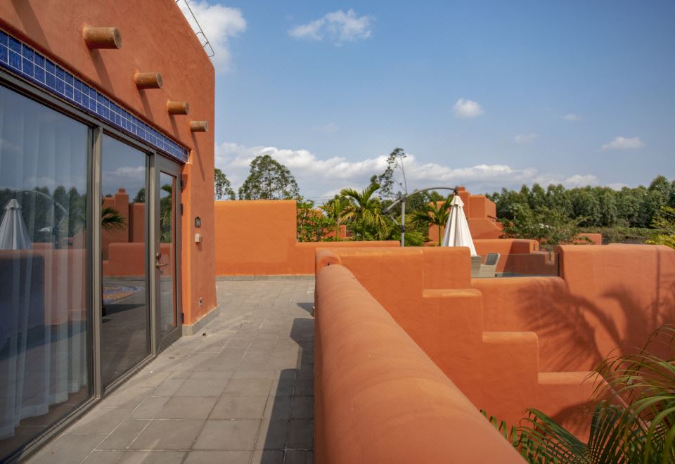 摩洛哥紅房別墅大床房