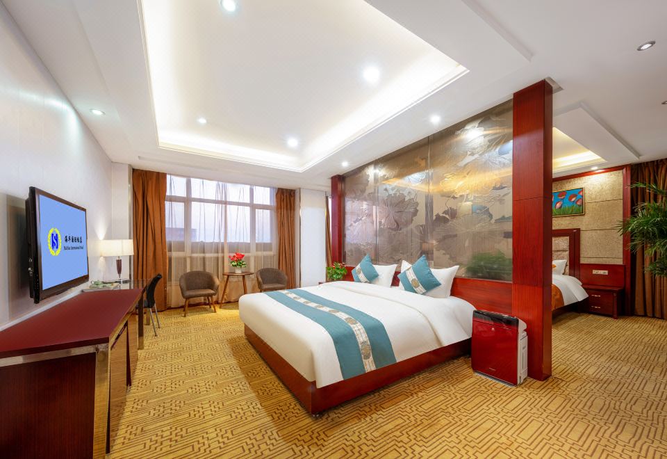 家庭套房（慕思乳胶床垫+智能静音加湿器+中央空调）