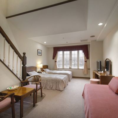 【ゲレンデ側】スタンダードルーム（メゾネット） ホテルグリーンプラザ白馬 クーポン