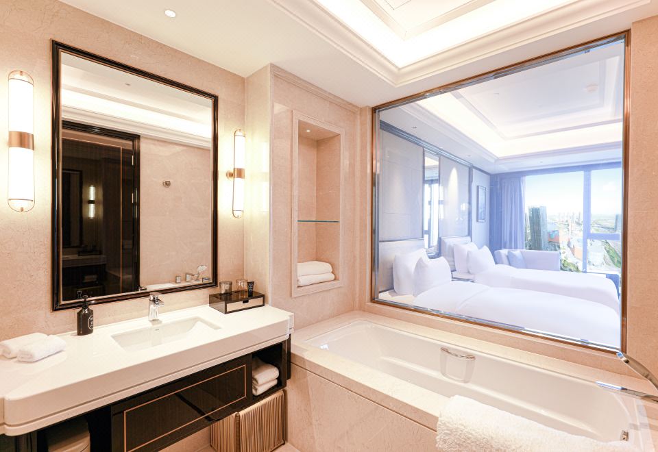 商務江景城景雙床房