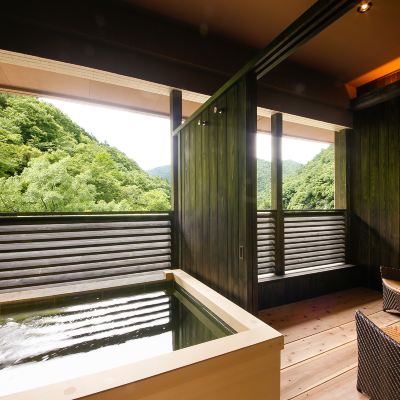 和洋折衷スイート　露天温泉付き　Dタイプ 湯山荘 阿讃琴南 クーポン