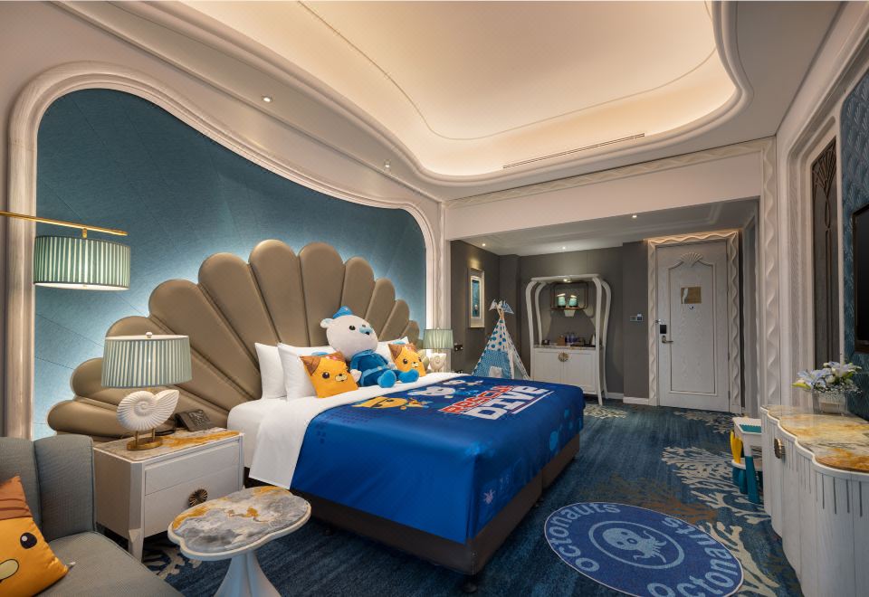 海底小縱隊主題海景大床房