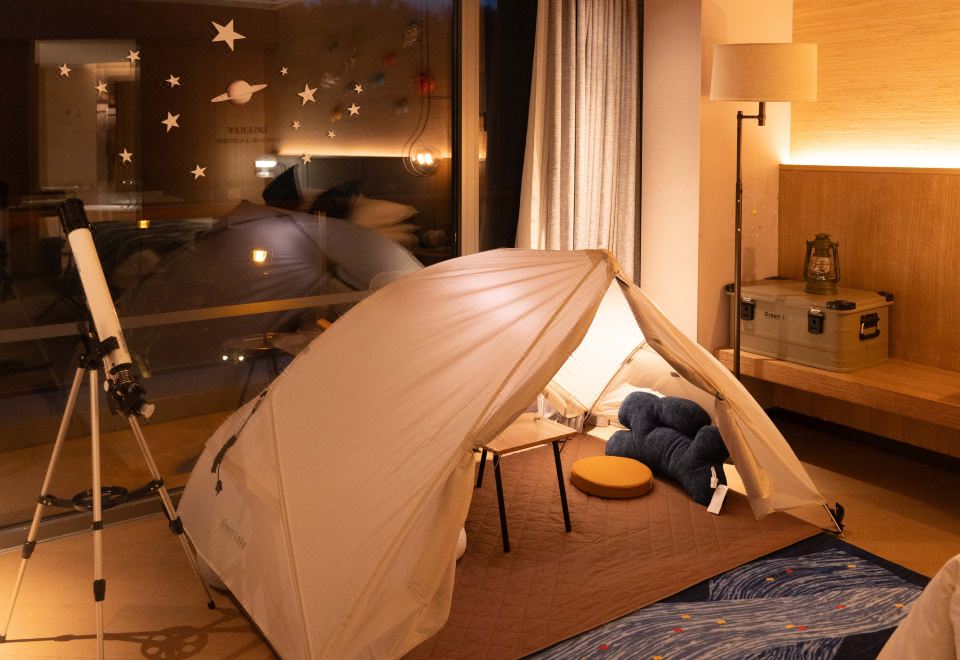 星空露营主题房