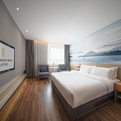 雲端城景悅心大床房〔閩南茶具+沙發+乾濕分離+智能客控〕 廈門華夏麗呈飯店優惠