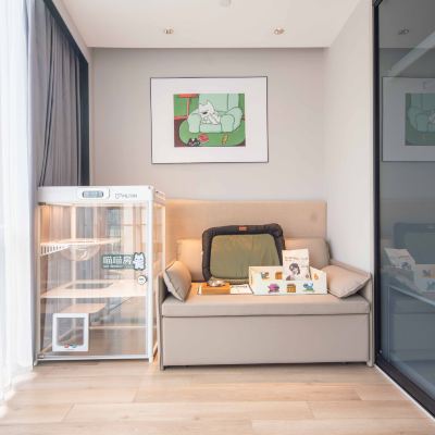 寵物友好一居室主題套房（喵星人愛旅行） 成都盛捷高新服務公寓優惠