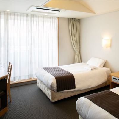 ユニバーサルデザイン　ツインルーム ホテルプラザアネックス横手 クーポン