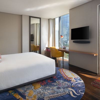 標準特大床房 曼谷無線路英迪格飯店優惠