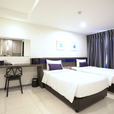 豪華雙床房 曼谷水門立方飯店優惠