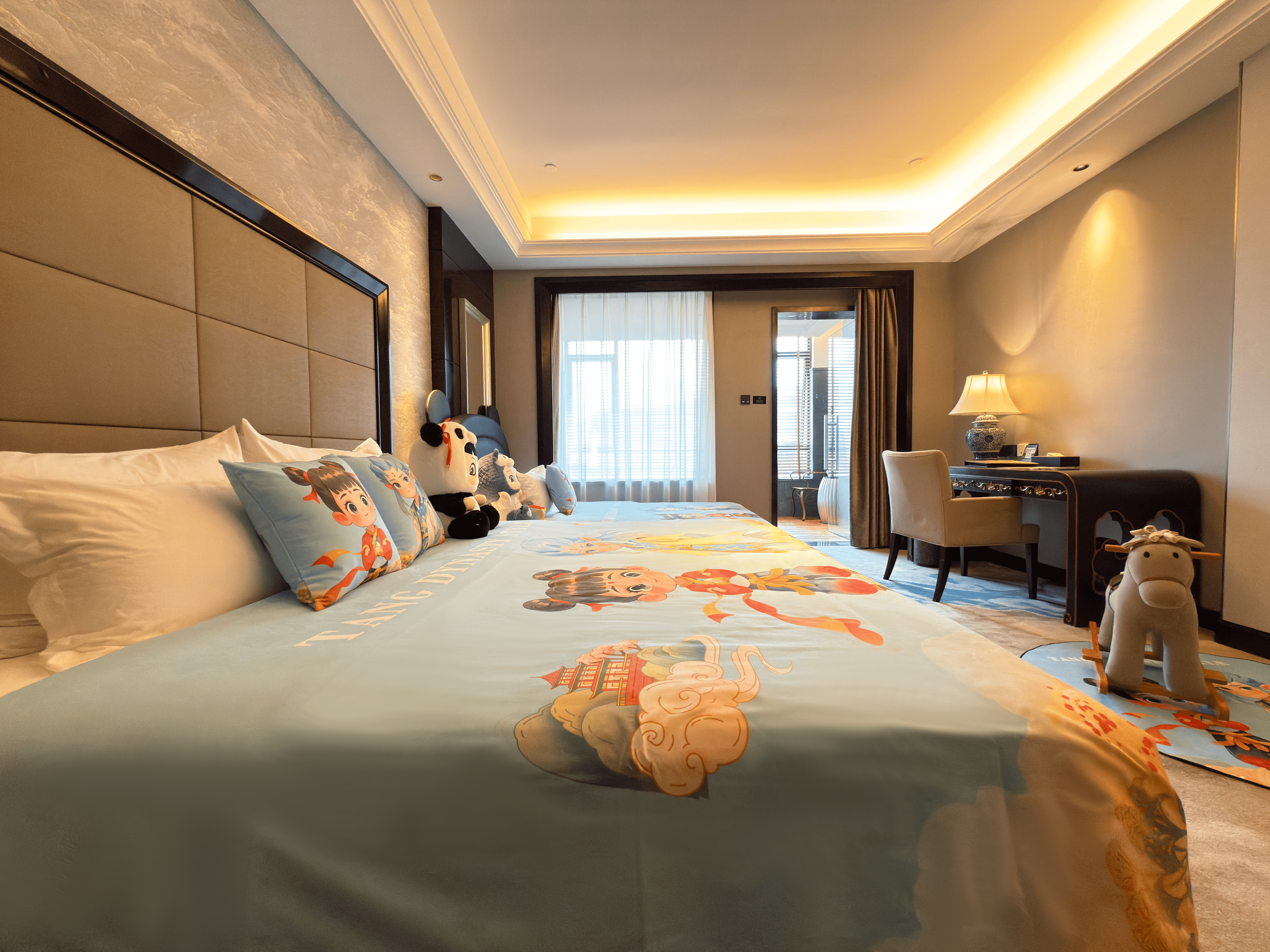 哪吒主题亲子房