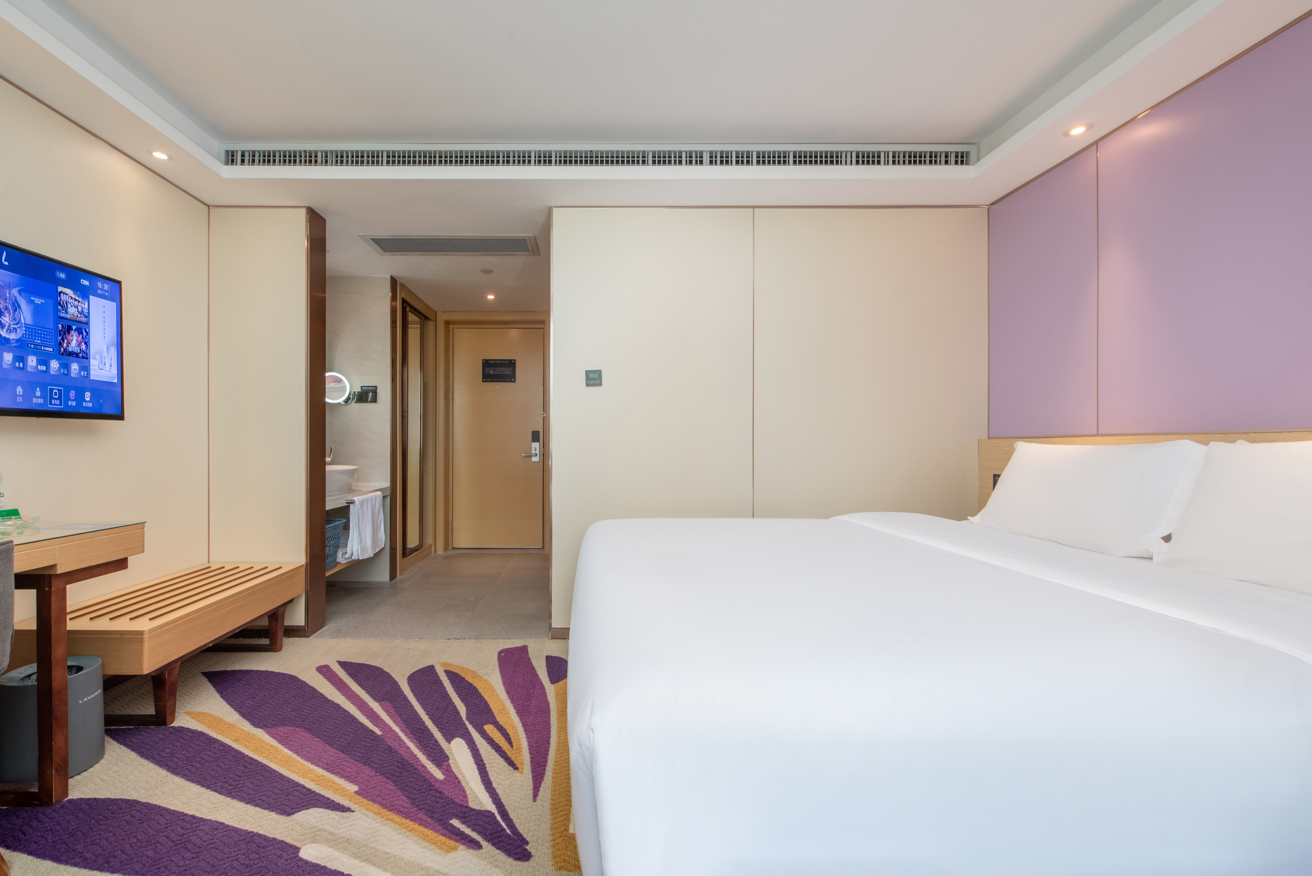 豪華大床房 [慕思床墊+空氣凈化器]