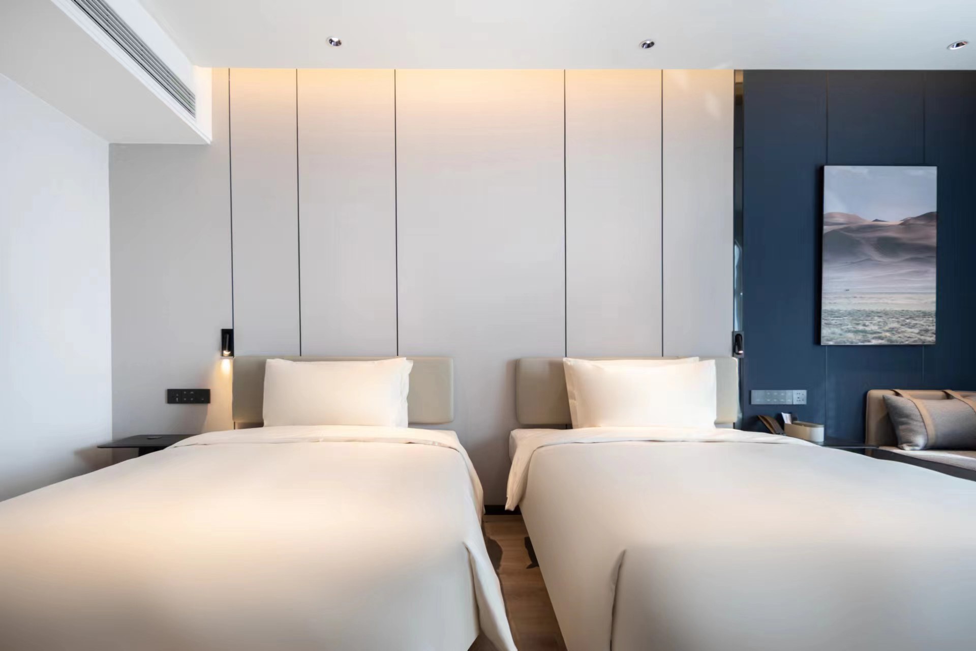 高级双床房（慢回弹深睡记忆枕+投屏电视）