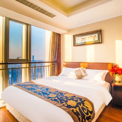 海景浪漫套一廳（冰箱+洗衣機） 汐悅飯店公寓（青島五四廣場店）優惠