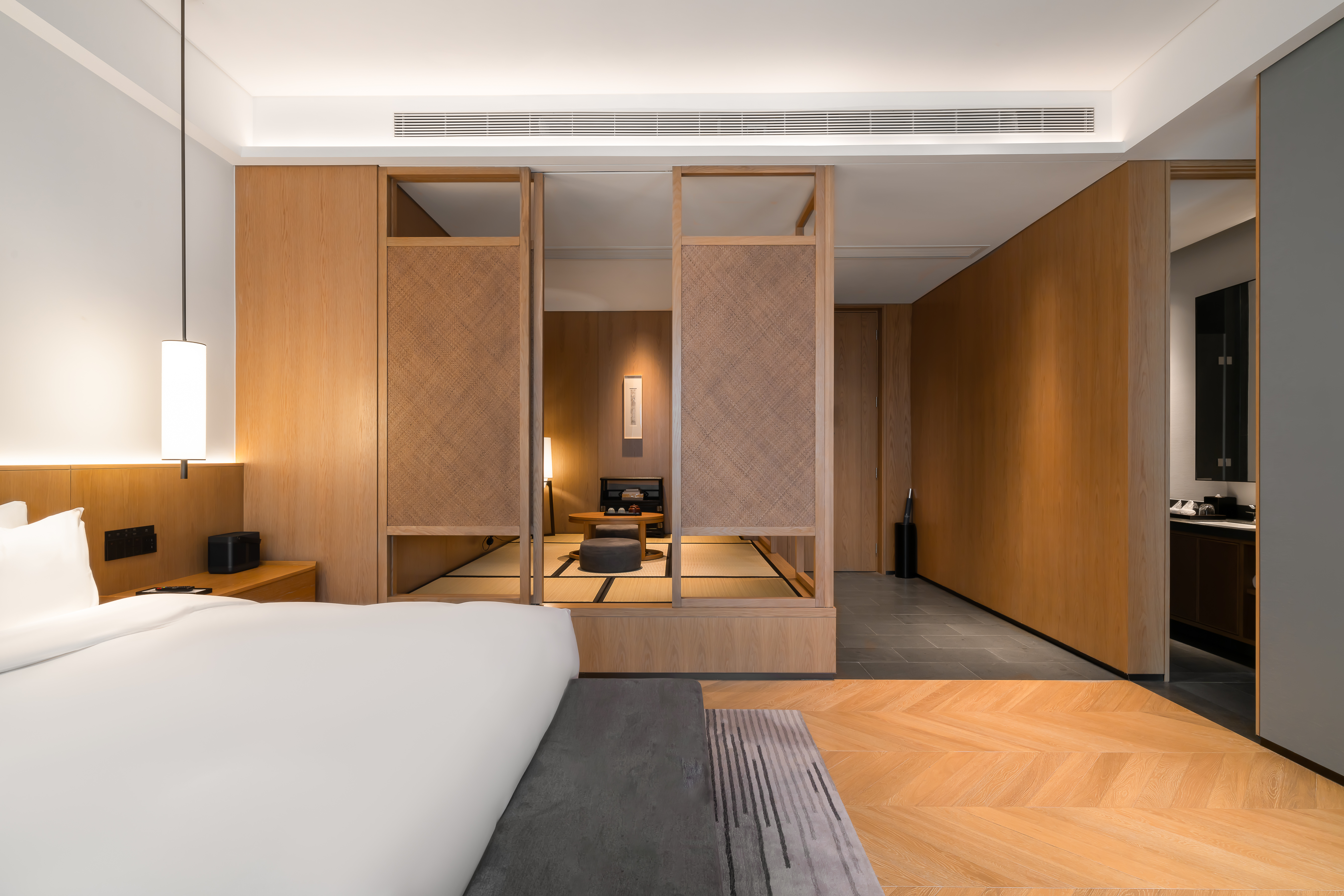 Pokkei Shaoxing Hotel璞隐·园景大床房（享超大榻榻米）