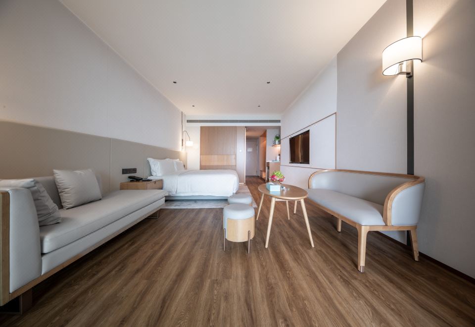 温泉海景豪華大床房（MINI吧+天然乳膠枕+私湯）