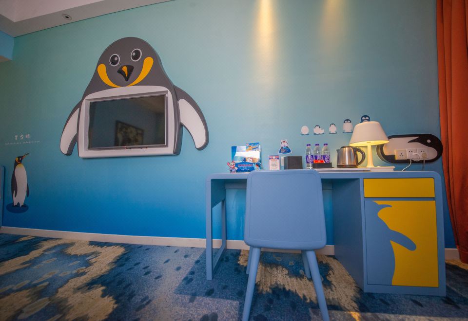 烟花景观房大床房