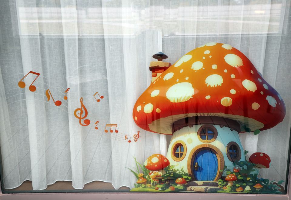 森林幻境亲子互动主题大床房