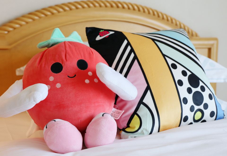 草莓音樂雙床房