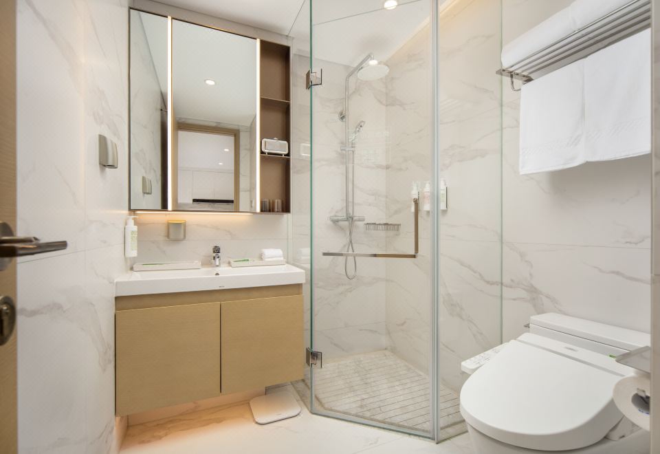 浮白·公寓大床房丨洗烘一体机