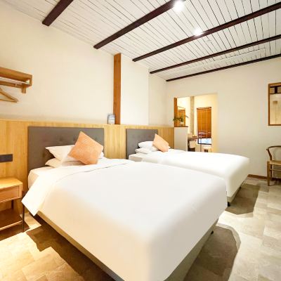 蘇式園林雙床房•地暖•智能馬桶 蘇州文旅花間堂·山塘人家優惠