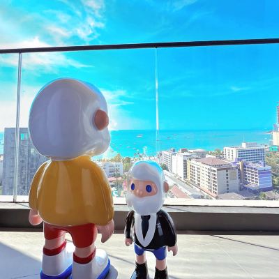 二室一廳·海景套房（正面海景·戴森 ·Marshall音響·高速網絡·洗衣機） 芭達雅EDGE中央海景假日優惠