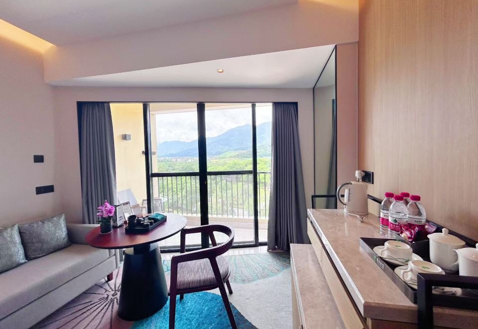 高级园景双床房?新装简欧风&湖景花园景观