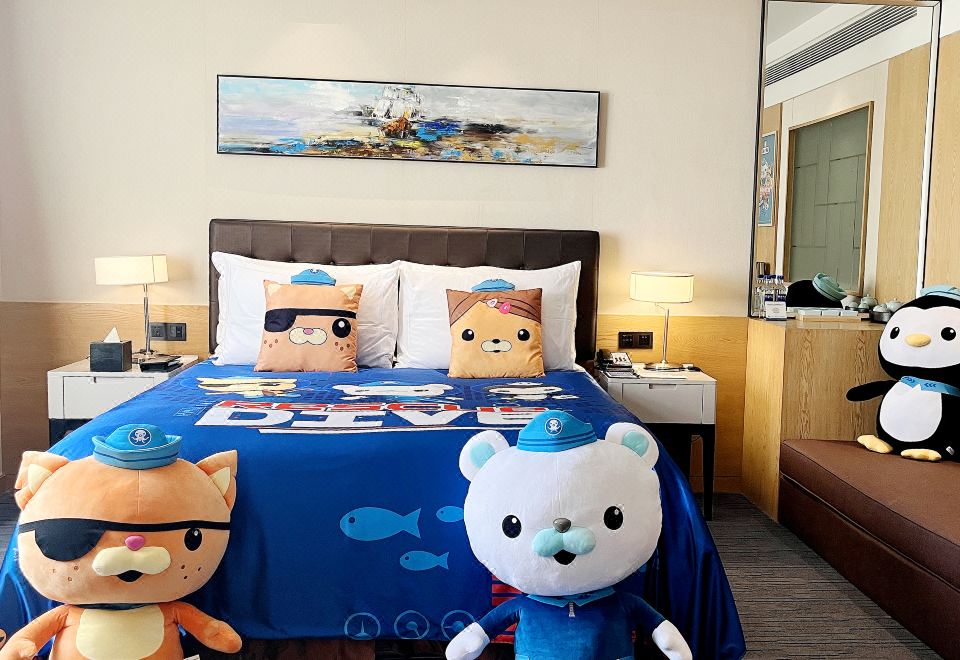 亲子房（欢乐帐篷+吸盘飞镖+躺卧沙发）