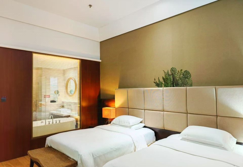 静谧双床房（落地窗+浴缸）