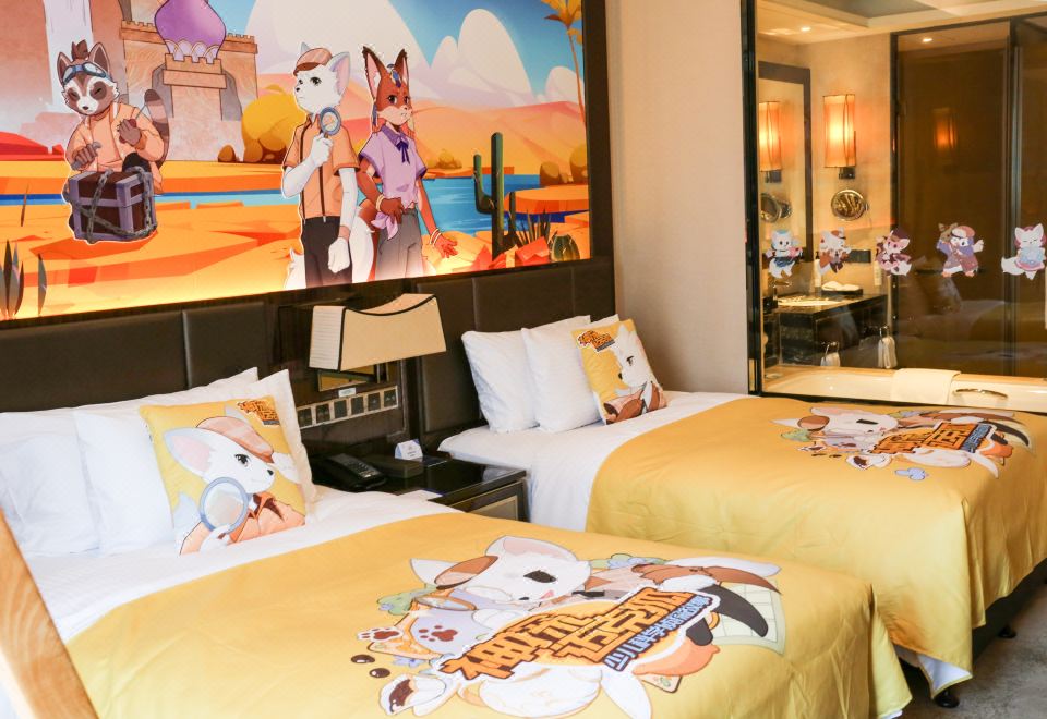 神探邁克狐探秘?親子雙床房（劇本游戲+小童帳篷床）