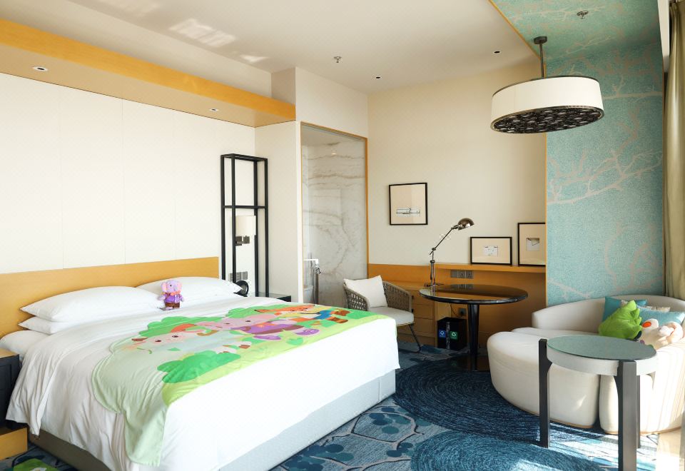 诺亚的丛林探险-主题亲子大床房