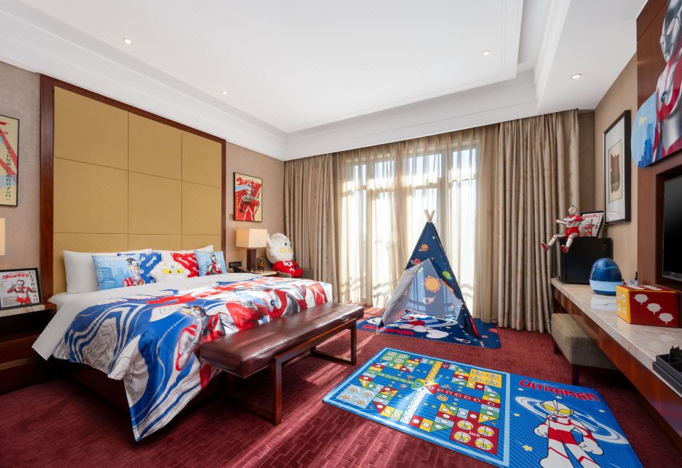 奥特曼主题大床房