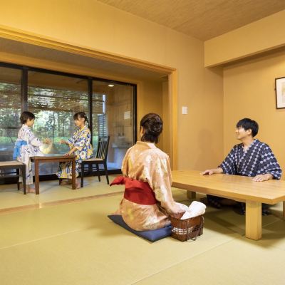 【禁煙】スーペリア露天風呂付和室 内風呂なし(眺望なし) 湯快リゾート 湯原温泉 輝乃湯 クーポン