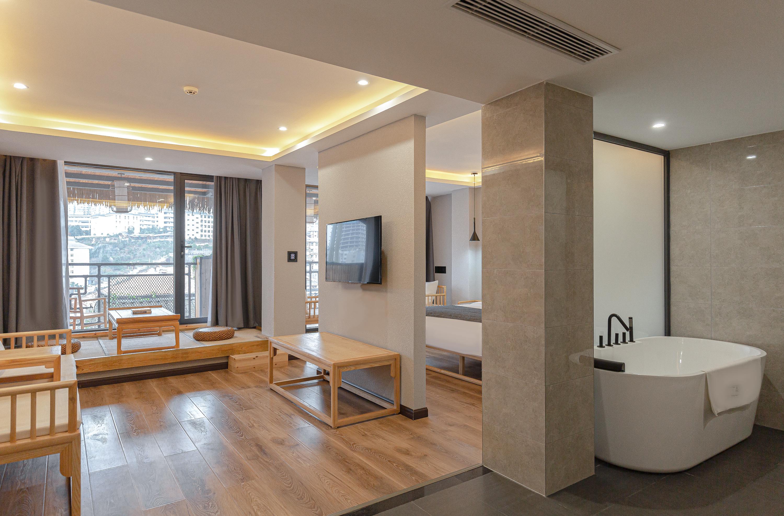 品茗.露臺觀景浴缸大床房