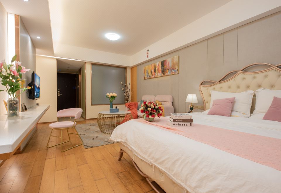 Yunshangju Theme ApartmentAmerican-Style Classic Deluxe Room