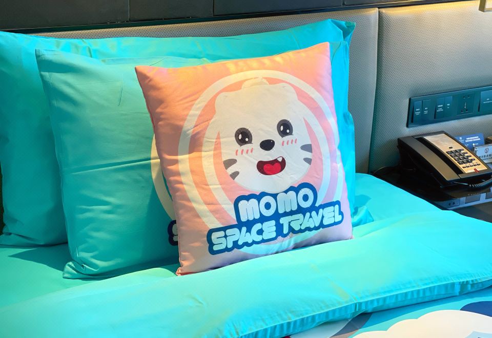 亲子双床房【帐篷顶+摇摇马+小童洗护用品】