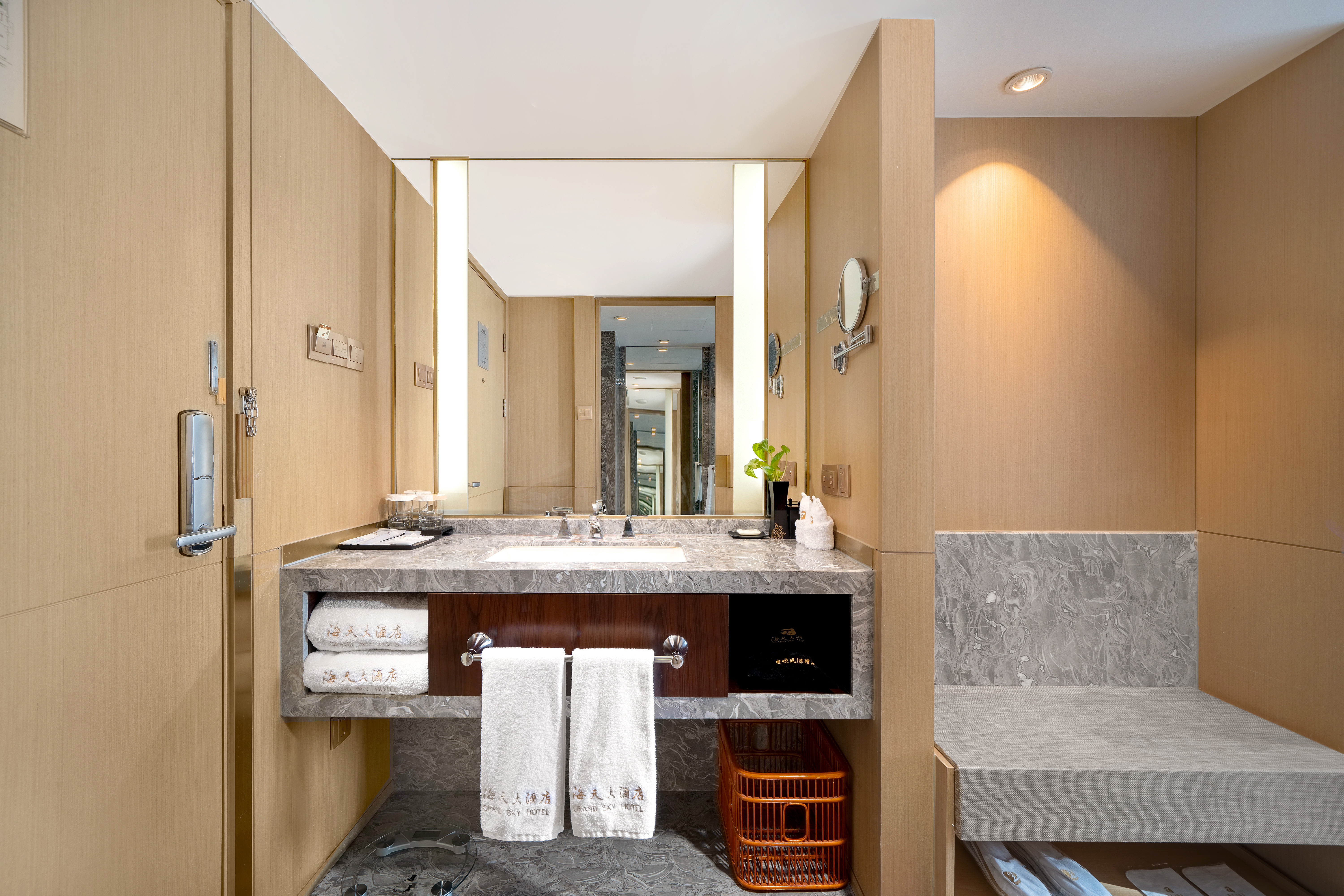 高级标准间（康乃馨鹅绒被+乾湿分离）