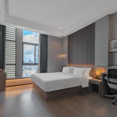 零壓豪華大床房「智能馬桶+超靜音冰箱+環繞音箱」 廈門瑞麗飯店（滙景廣場翔安區政府店）優惠