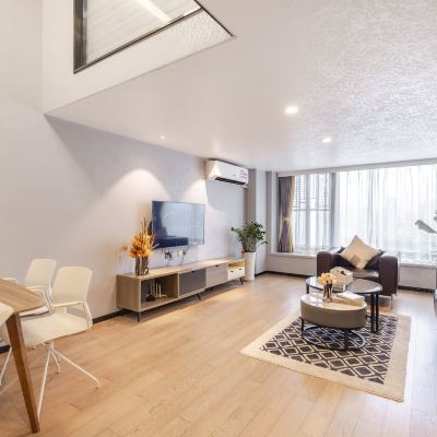 行政商務loft雙床房（商務旅行+動人夜景+洗衣機+烘乾機+冰箱+零壓床墊） 鉑斯登行政公寓（深圳北站滙隆中心店）優惠